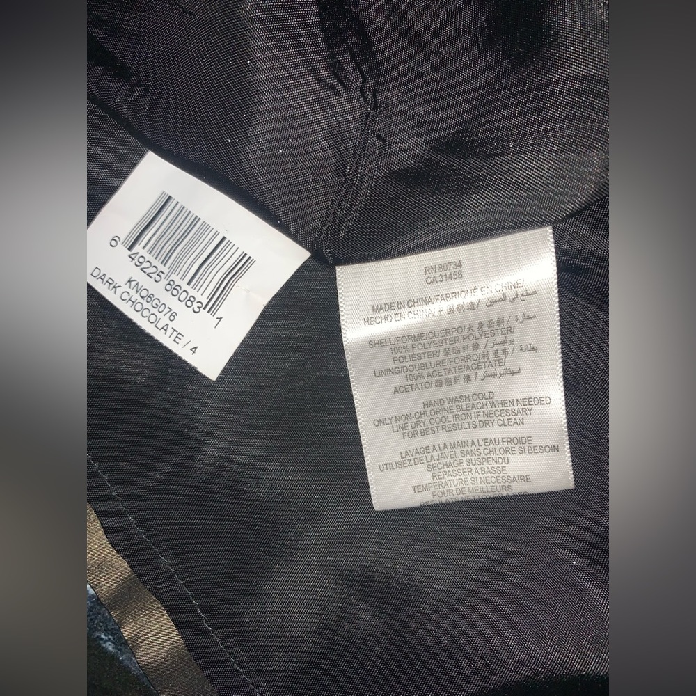 Bcbgeneration Halter Dark Chocolate Cocktail Dres… - image 4